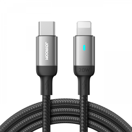 USB kaabel Joyroom S-CL020A10 must Type-C / Lightning 120cm (kuni 20W)