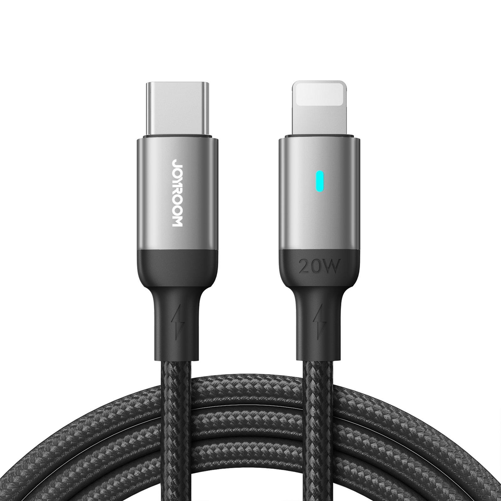 Joyroom Extraordinary Series A10 Lightning / USB-C PD 20W kaabel 1.2 m - must