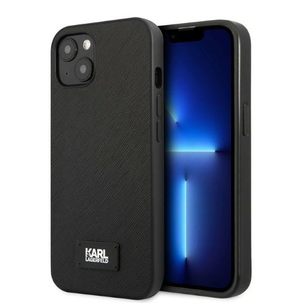 Karl Lagerfeld KLHCP13SSFMP2K iPhone 13 mini 5.4" hardcase must/must Saffiano Plaque
