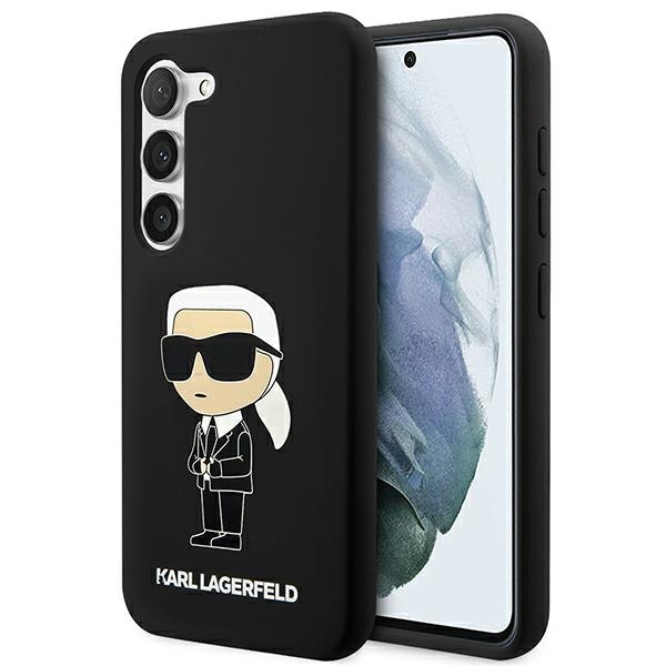 Karl Lagerfeld KLHCS23SSNIKBCK S23 S911 hardcase must/must Silicone Ikonik