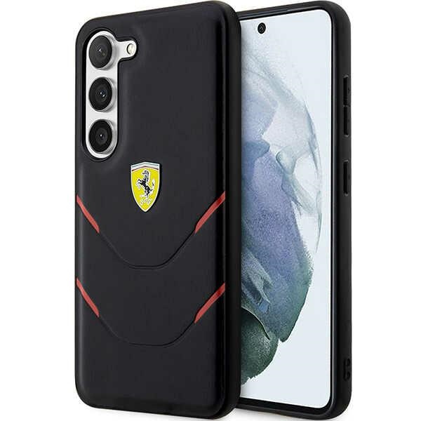 Ferrari FEHCS23MPBAK S23+ S916 чёрный/чёрный жёсткий чехол Hot Stamp Lines