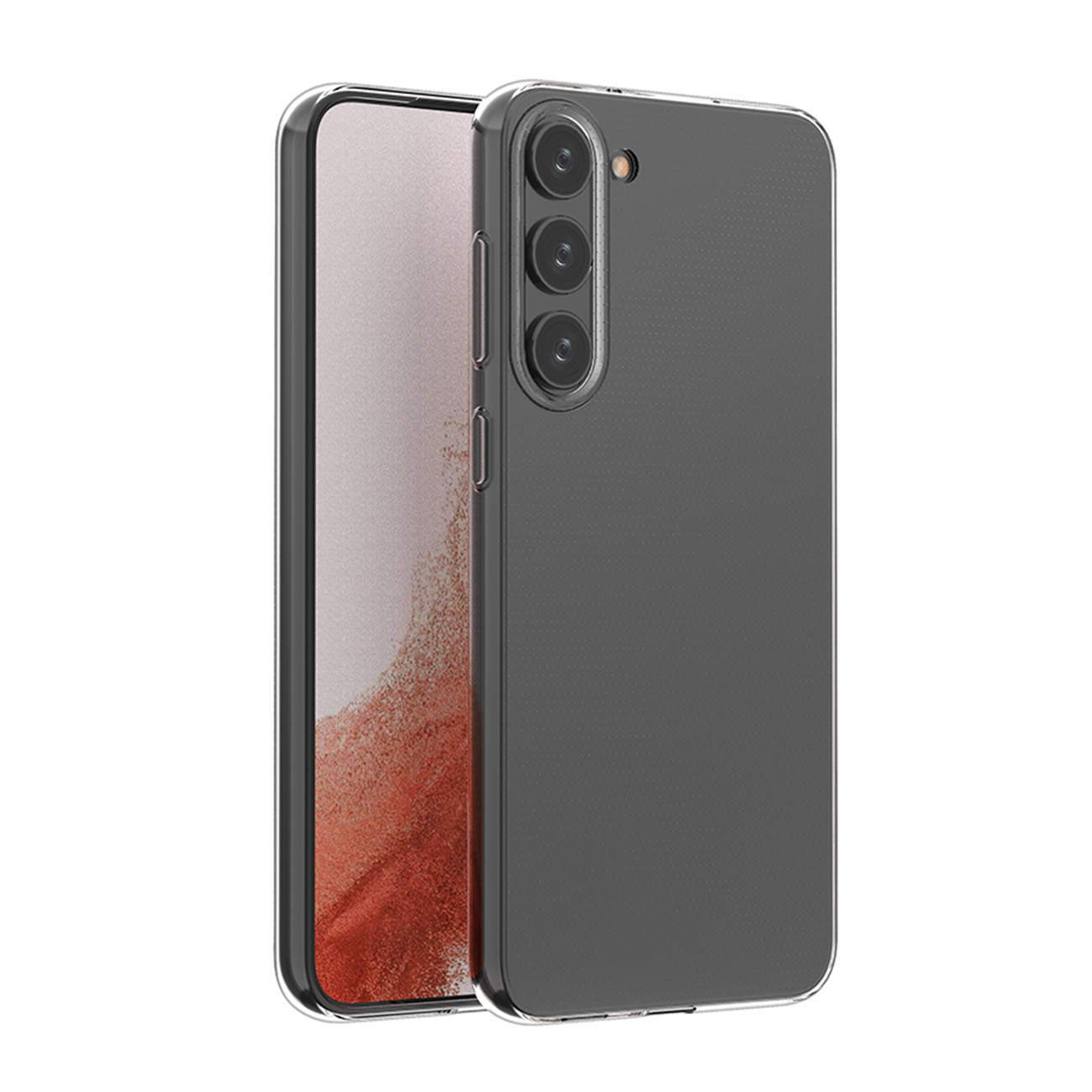 Ultra Clear 0.5mm ümbris jaoks Samsung Galaxy S23 thin cover läbipaistev