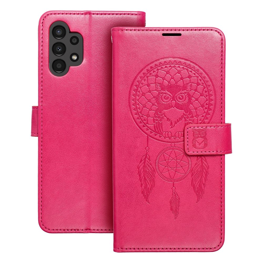MEZZO Book ümbris jaoks SAMSUNG A13 4G dreamcatcher magenta
