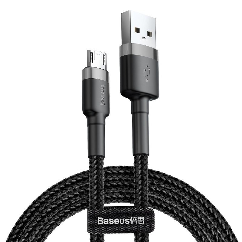 USB cable Baseus Cafule microUSB 1.0m 2.4A hall-must CAMKLF-BG1