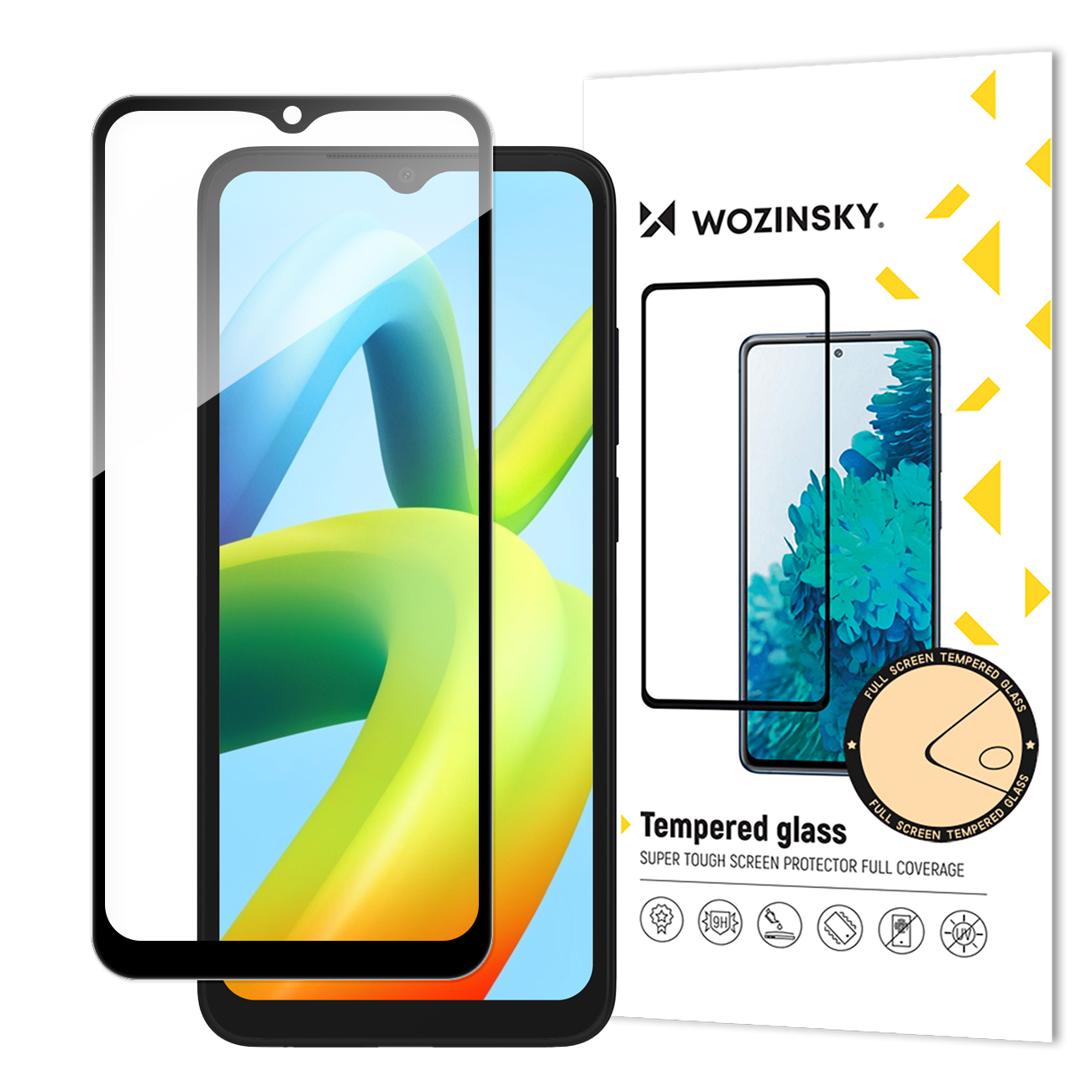 Wozinsky Full Glue Tempered Glass для Xiaomi Redmi A2 / Redmi A1