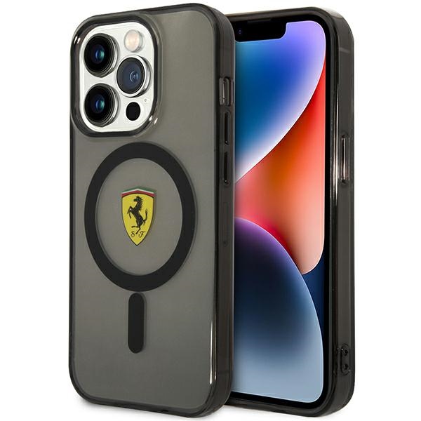 Ferrari FEHMP14LUKK iPhone 14 Pro 6.1" must/must hardcase Translucent Magsafe