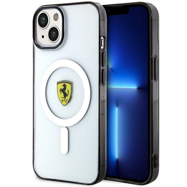 Ferrari FEHMP14SURKT iPhone 14 6.1" läbipaistev/läbipaistev hardcase Outline Magsafe
