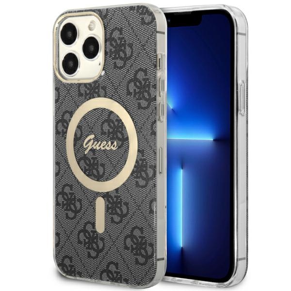 Guess GUHMP13XH4STK iPhone 13 Pro Max 6.7" чёрный/чёрный hardcase 4G MagSafe