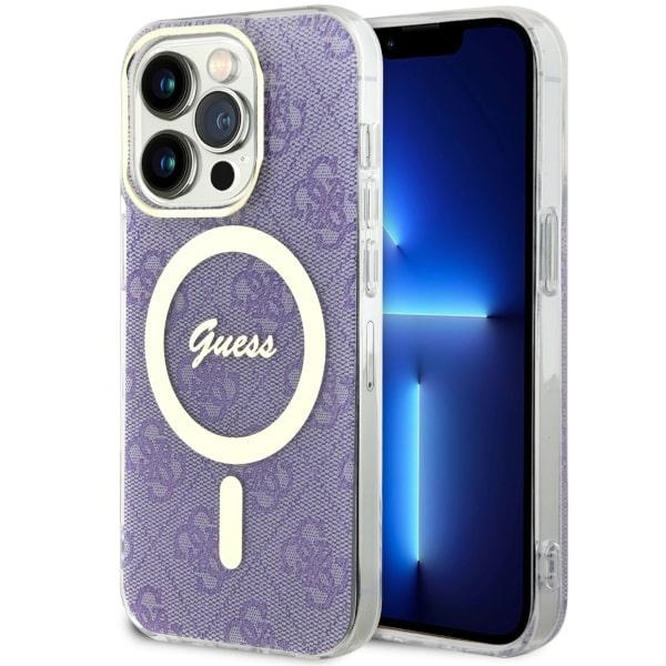 Guess GUHMP14LH4STU iPhone 14 Pro 6.1" lilla/lilla hardcase 4G MagSafe