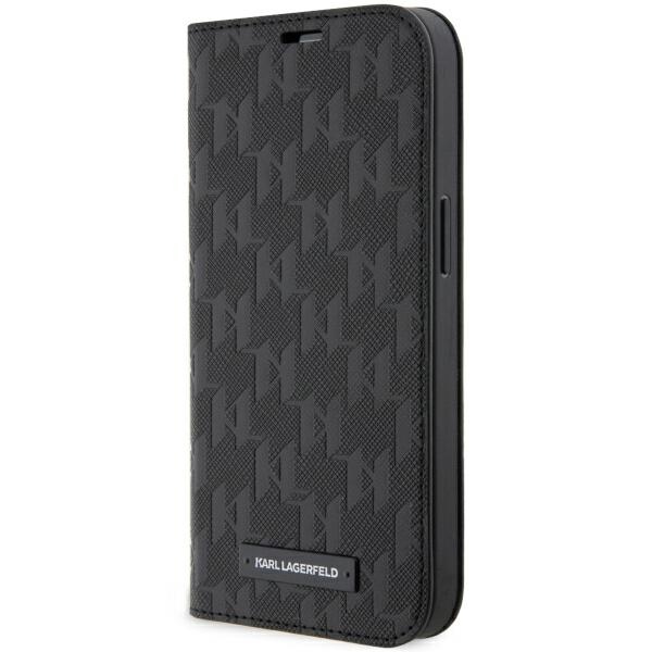Karl Lagerfeld KLBKP14LSAKLHPK iPhone 14 Pro 6.1" bookcase must/must Saffiano Monogram