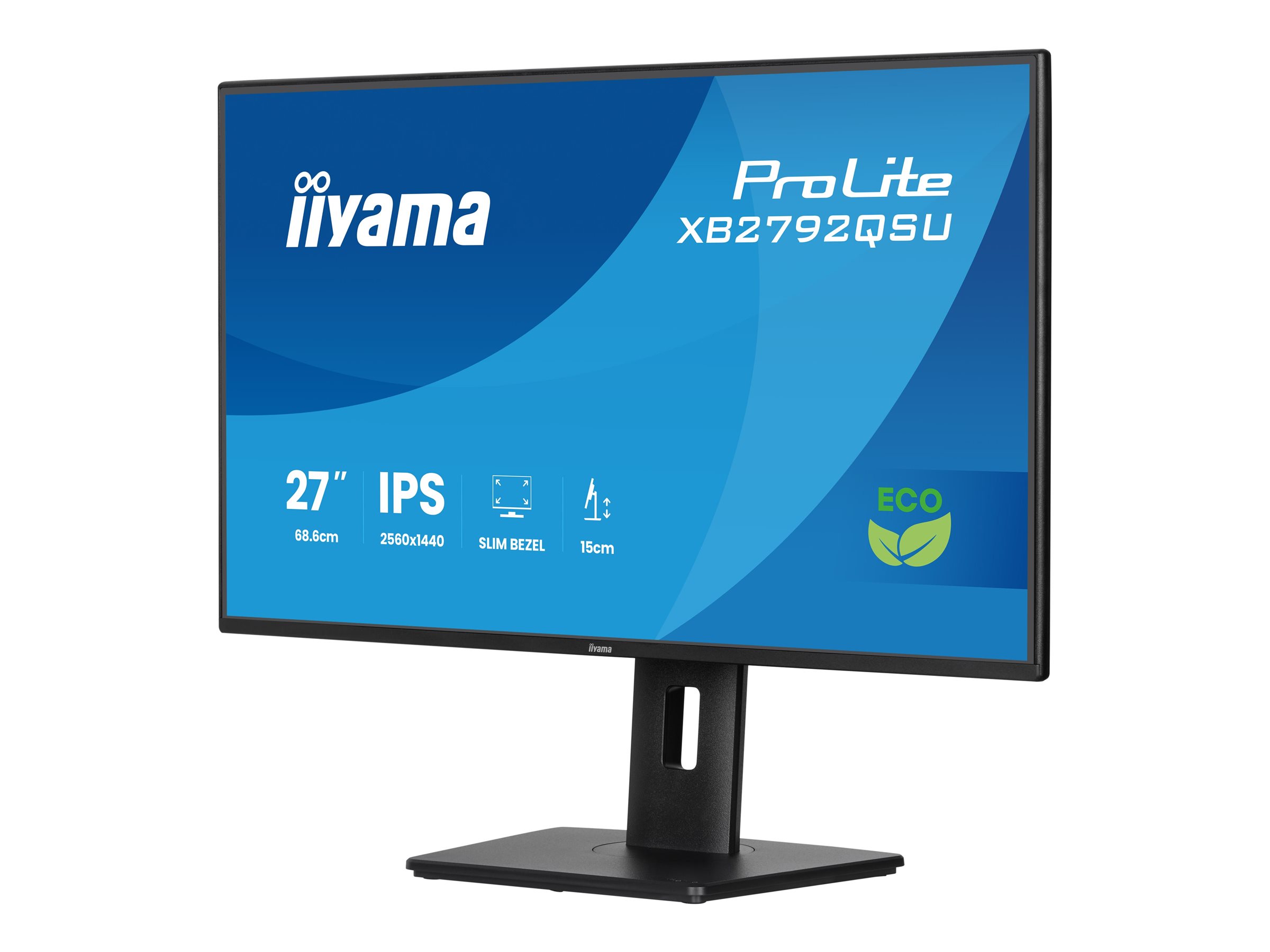 Monitor IIYAMA XB2792QSU-B1 27" IPS 4-küljeline
