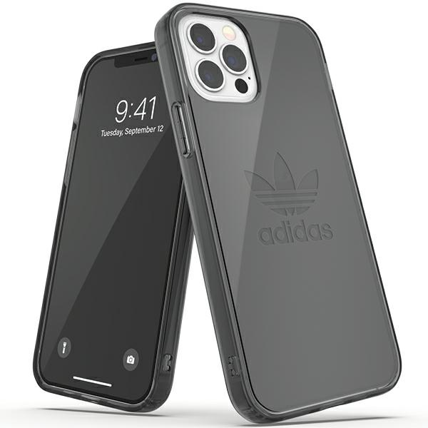 Adidas OR Protective läbipaistev Ümbris jaoks iPhone 12 / iPhone 12 Pro - must