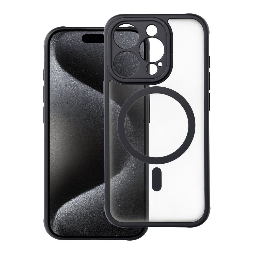FULL MATTE MAG COVER Ümbris compatible with MagSafe jaoks IPHONE 15 Pro must