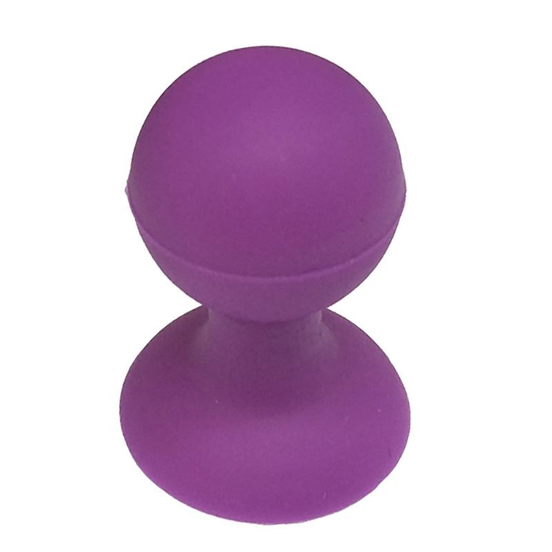 Phone hoidja with a round head - purple