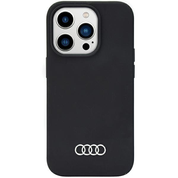 Audi Silicone Ümbris iPhone 14 Pro Max 6.7" must/must hardcase AU-LSRIP14PM-Q3/D1-BK
