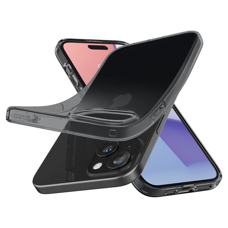 Spigen Crystal Flex iPhone 15 Plus Ümbris - hall-läbipaistev