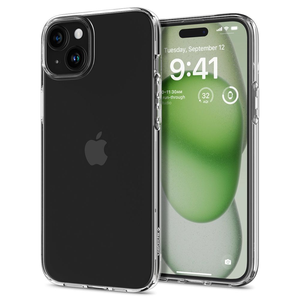 Spigen Liquid Crystal iPhone 15 Plus Ümbris - Clear