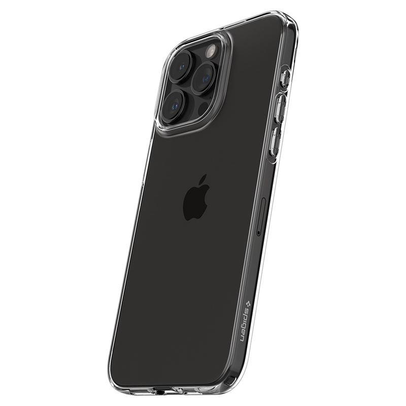 Spigen Crystal Flex Ümbris jaoks iPhone 15 Pro Max - Clear