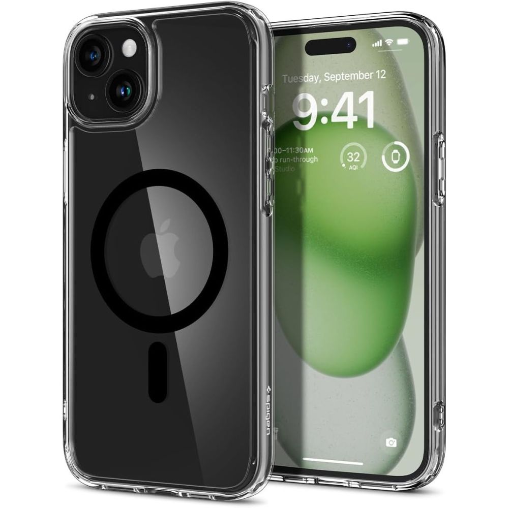 Spigen Ultra Hybrid Mag Ümbris with MagSafe jaoks iPhone 15 Plus - must