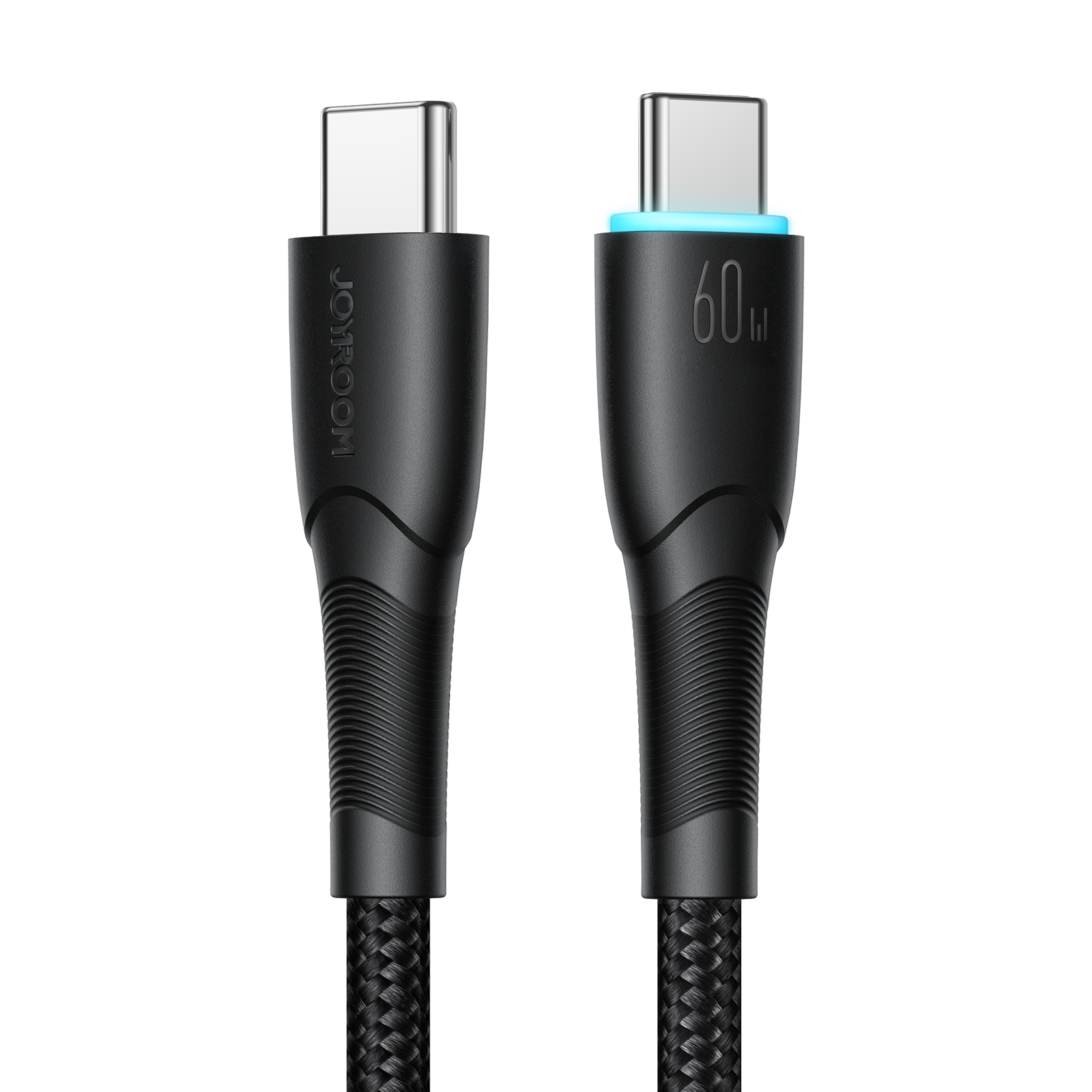 Joyroom Starry Series SA32-CC3 USB-C / USB-C kaabel 60W 1m - must
