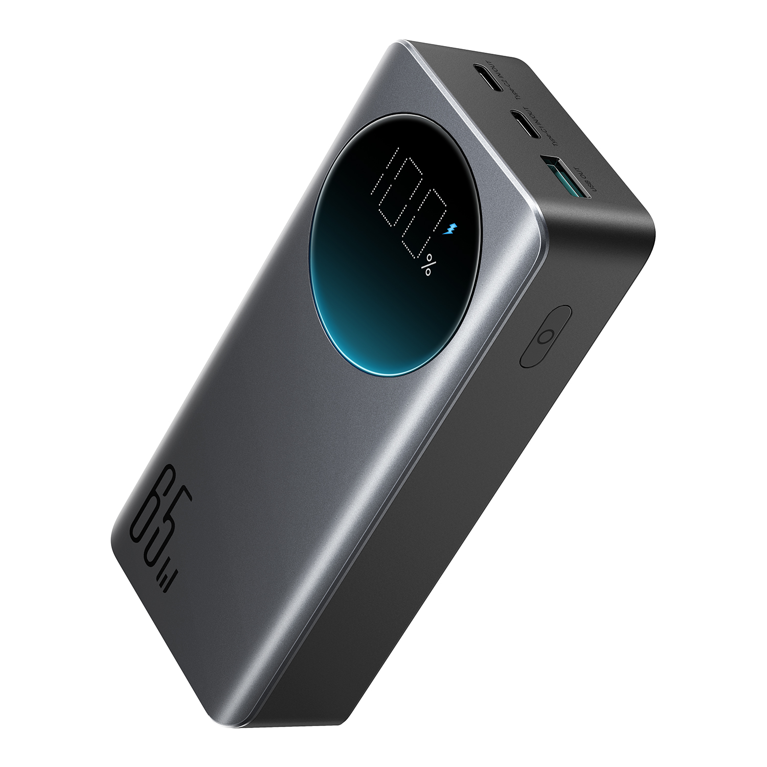 Joyroom 30000mAh 65W elektripank digitaalse ekraaniga (JR-PBF05) - must