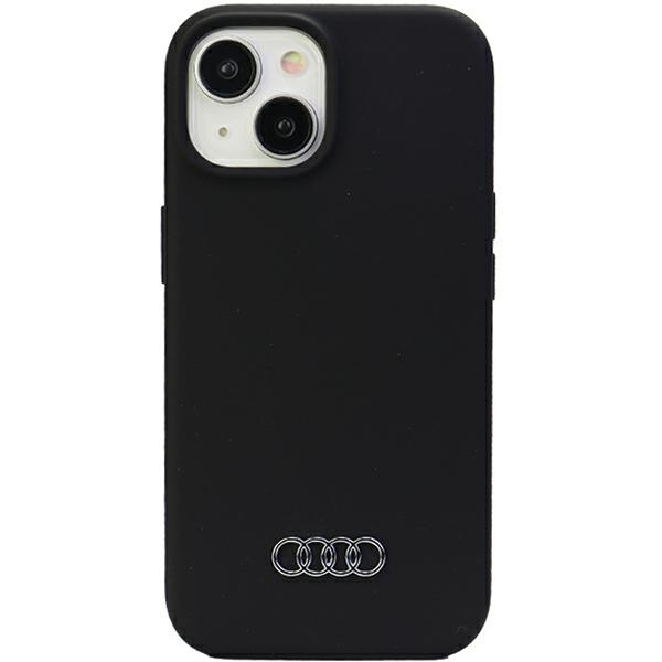 Audi Silicone Ümbris jaoks iPhone 15 Plus - must