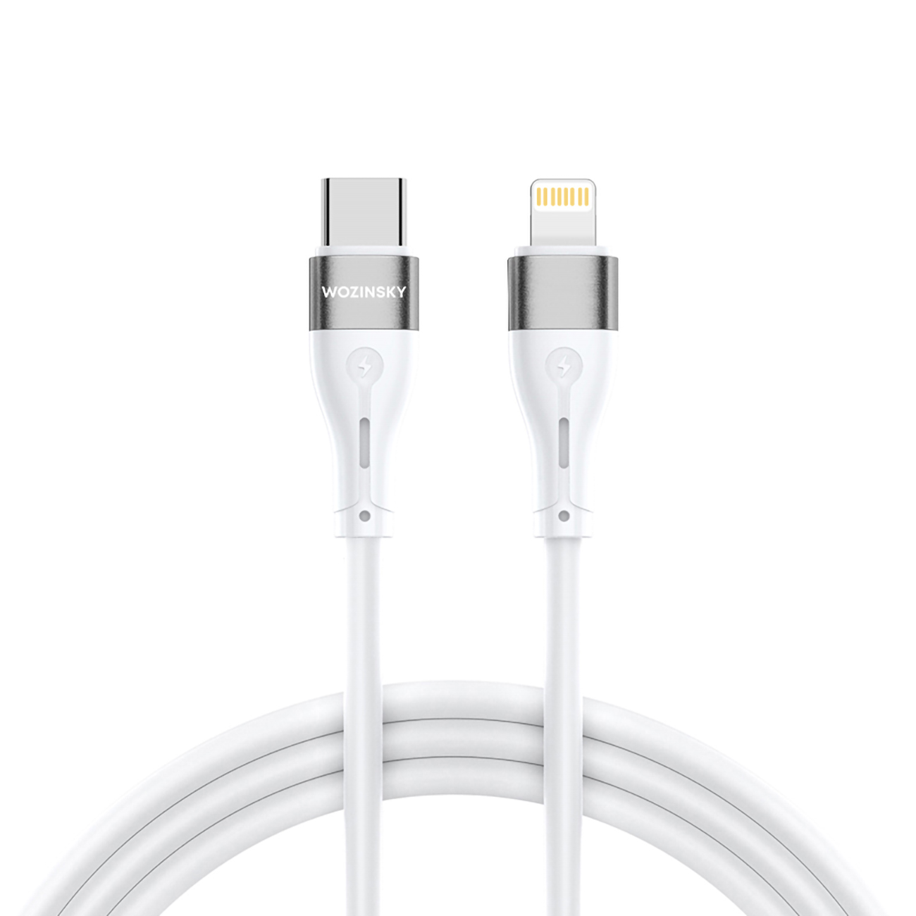 Wozinsky WSTCL1 кабель Lightning USB-C PD 27W 1м - белый