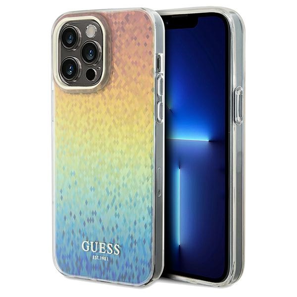 Guess IML Faceted Mirror Disco Iridescent чехол для iPhone 13 Pro / 13 - многоцветный