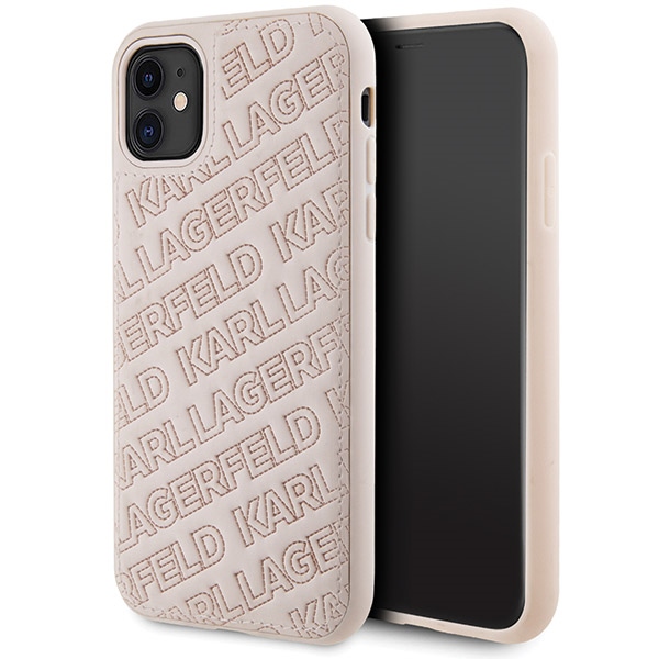 KARL LAGERFELD ümbris jaoks IPHONE 11 KLHCN61PQKPMP jaoks iPhone 11 (Quilted K Pattern) roosa