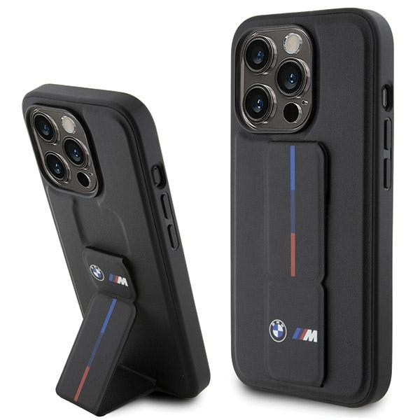 BMW Grip Hot Stamp ümbris jaoks iPhone 15 Pro - must