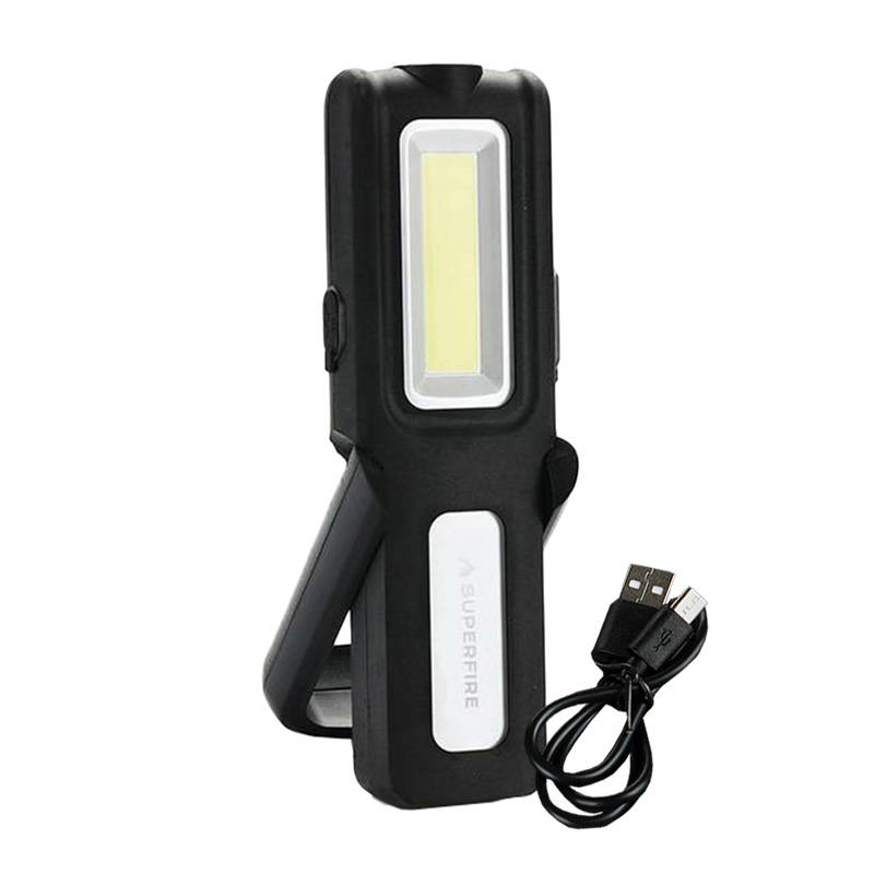 Töökoja taskulamp Superfire G12, 566lm, USB
