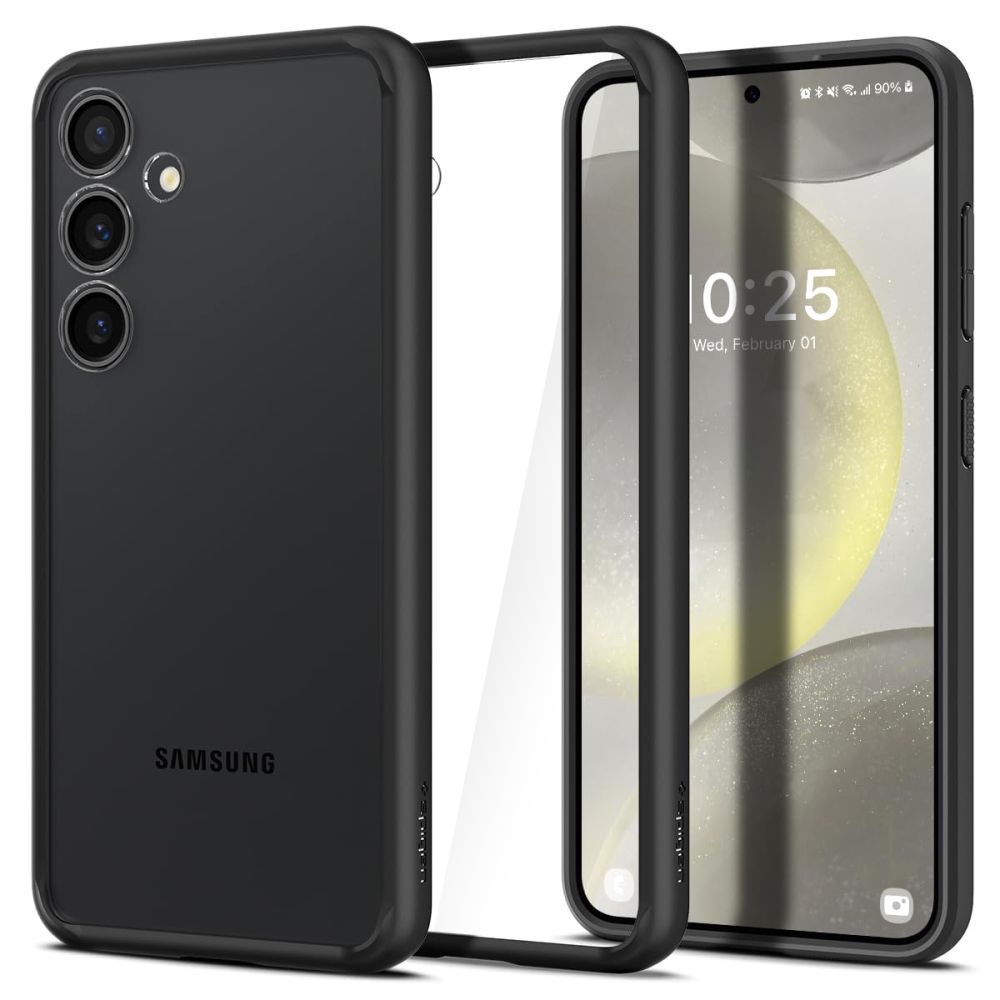 Spigen Ultra Hybrid Ümbris jaoks Samsung Galaxy S24 - Matte must
