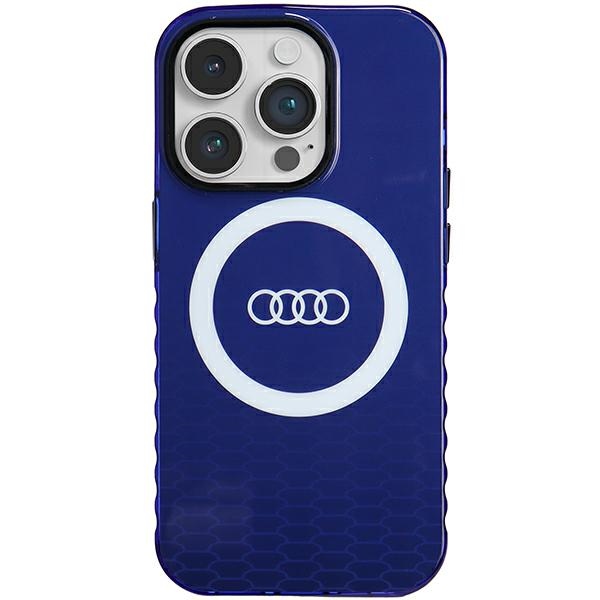 Audi IML Big Logo MagSafe ümbris jaoks iPhone 14 Pro - sinine
