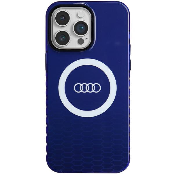 Audi IML Big Logo MagSafe ümbris jaoks iPhone 14 Pro Max - sinine