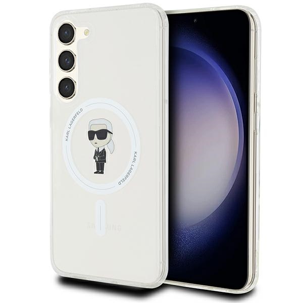 Karl Lagerfeld IML Ikonik MagSafe чехол для Samsung Galaxy S23+ - прозрачный