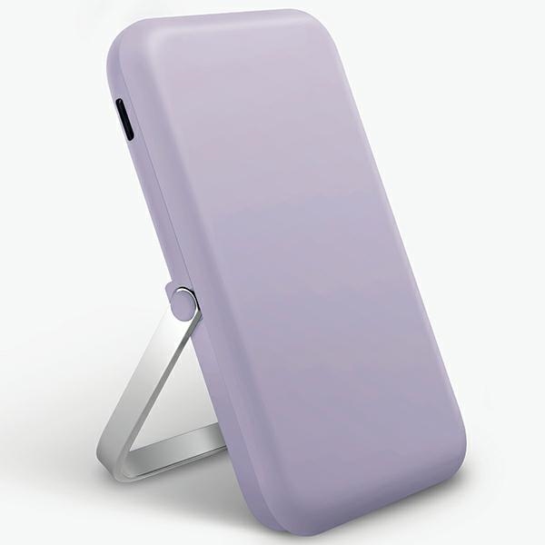 Powerbank Uniq Hoveo magnetiline 5000mAh USB-C 20W PD - lilla