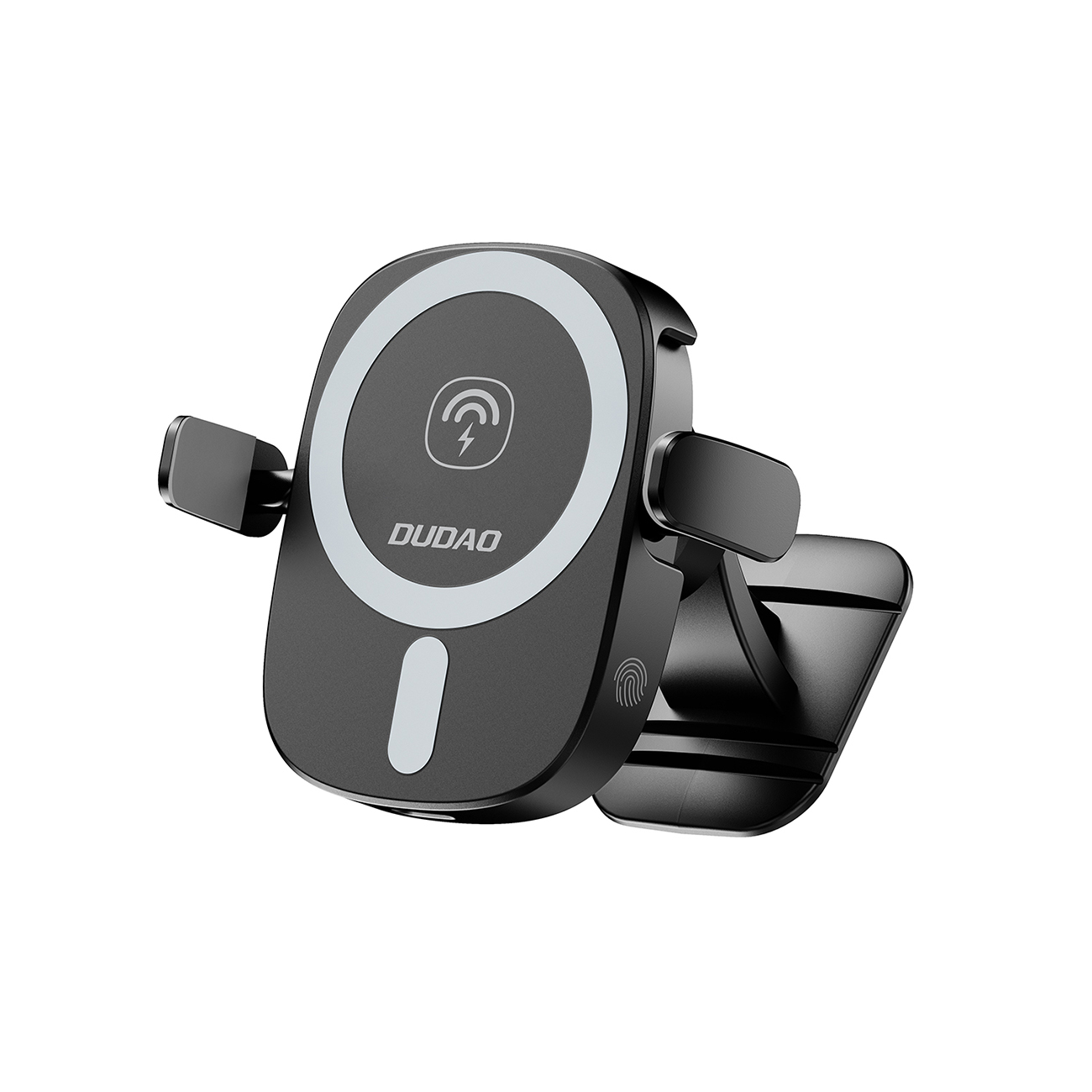 Dudao FW11 Car Phone Hoidja koos 15W Induktiivne Laadija jaoks Air Vent/Cockpit - must