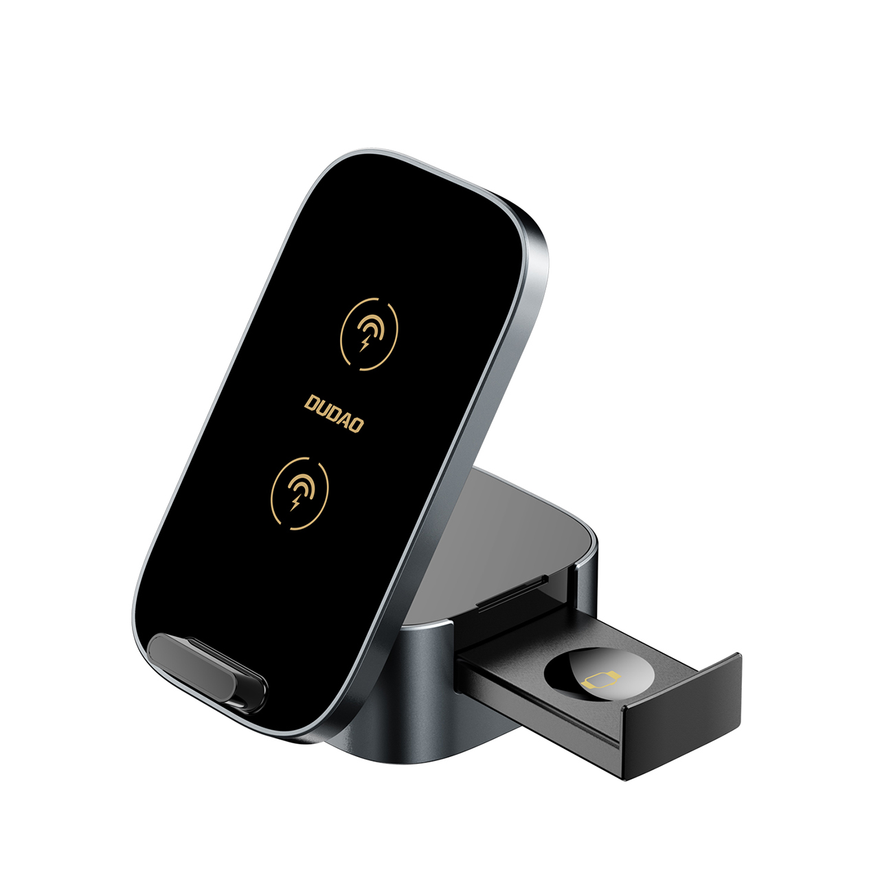 Dudao A11Pro+ 15W 3in1 Induktiivne Laadija jaoks Phone/Smartwatch/Kõrvaklapid - must