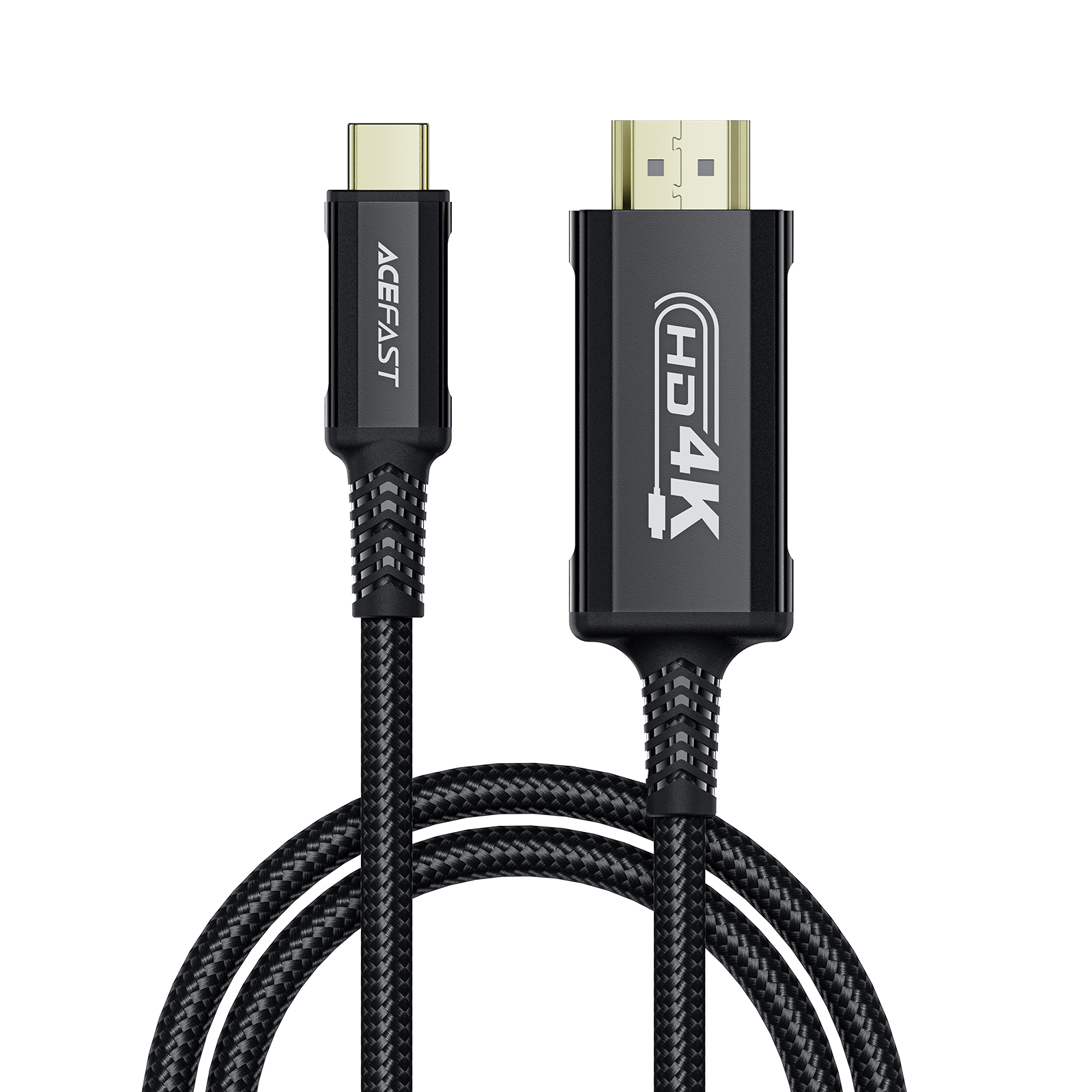 Acefast C1 USB-C/HDMI видеокабель 4K 60Hz HDR 1.8m - черный