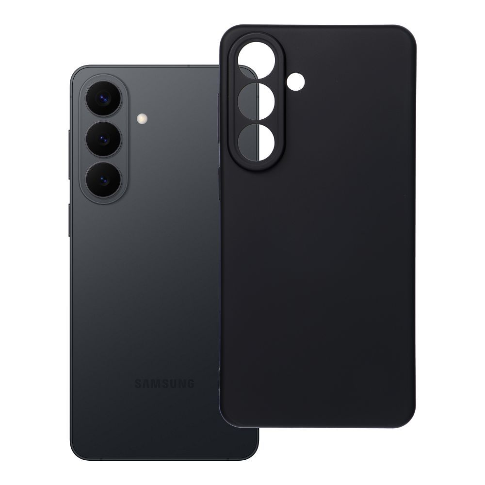 SILICONE ümbris jaoks SAMSUNG S26 Plus must