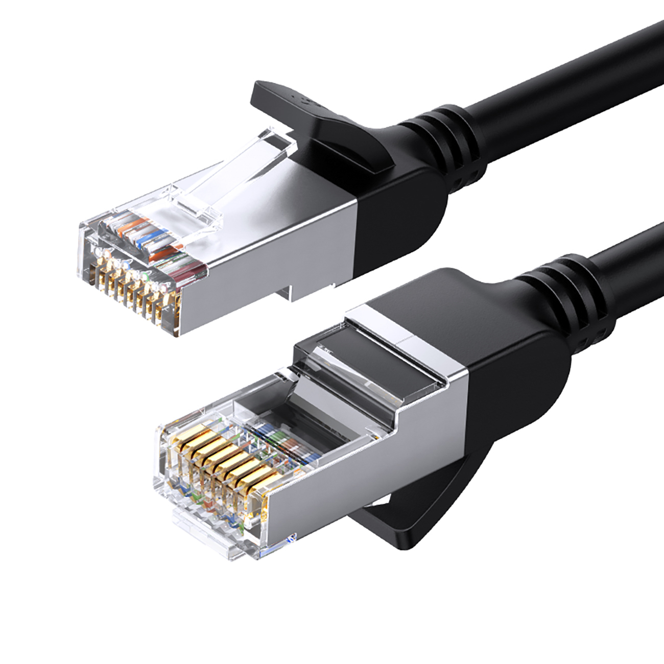 Ugreen NW101 50193 Ethernet Cat 6 U/UTP ümar kaabel 3m - must