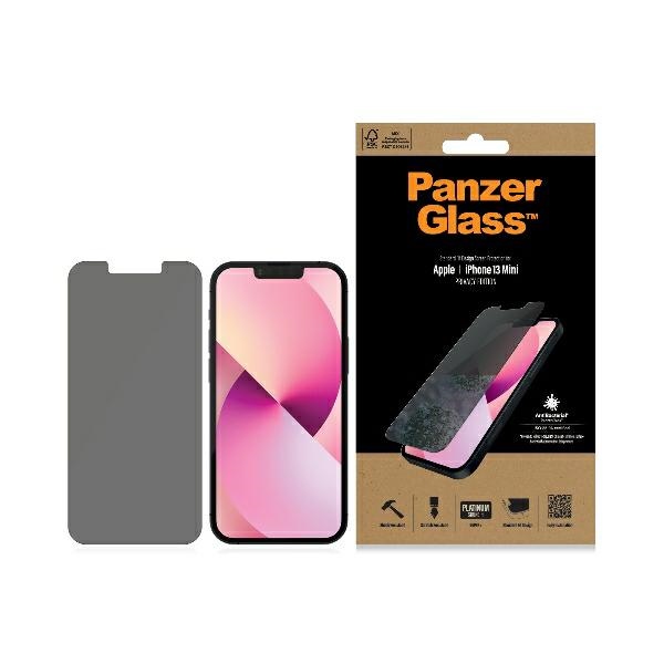 PanzerGlass Standard Super+ antibacterial privatizing karastatud klaas jaoks iPhone 13 mini