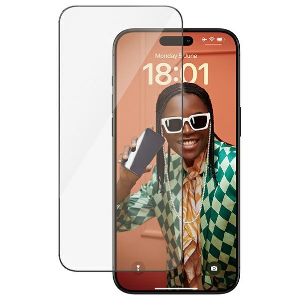PanzerGlass Ultra-Wide Fit Karastatud klaas with Positioner jaoks iPhone 15 Pro Max