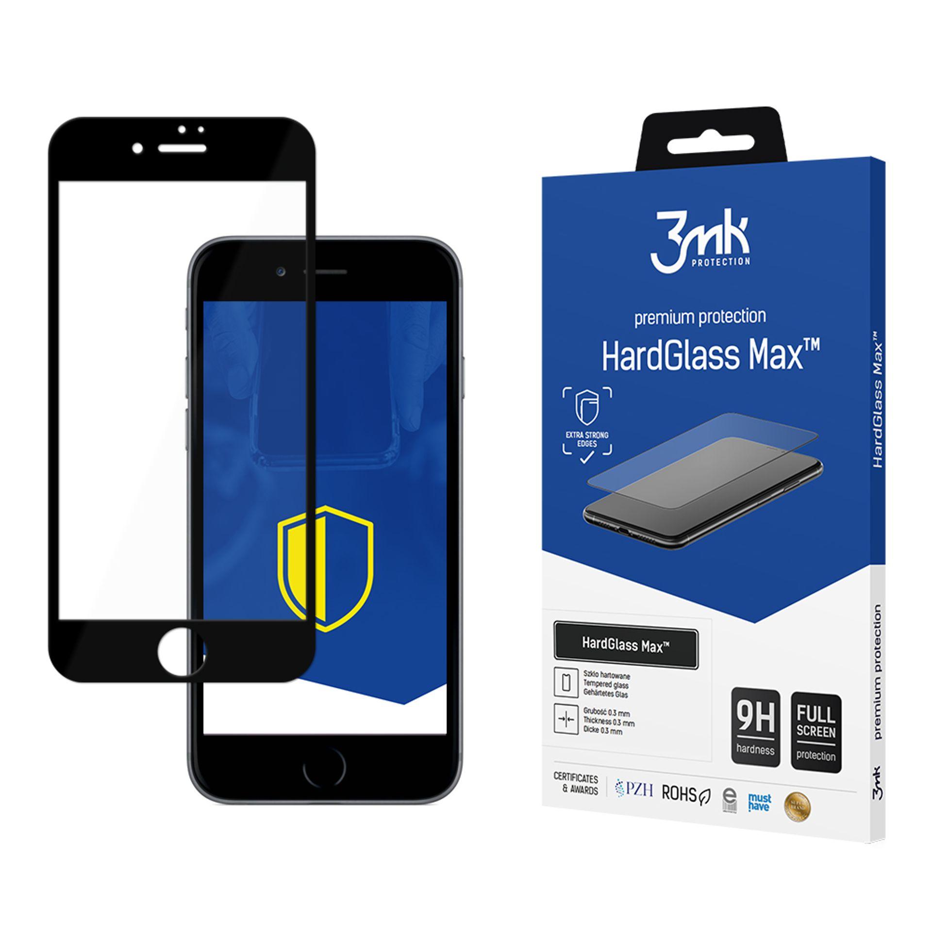 3mk HardGlass Max karastatud klaas iPhone 7 Plus jaoks