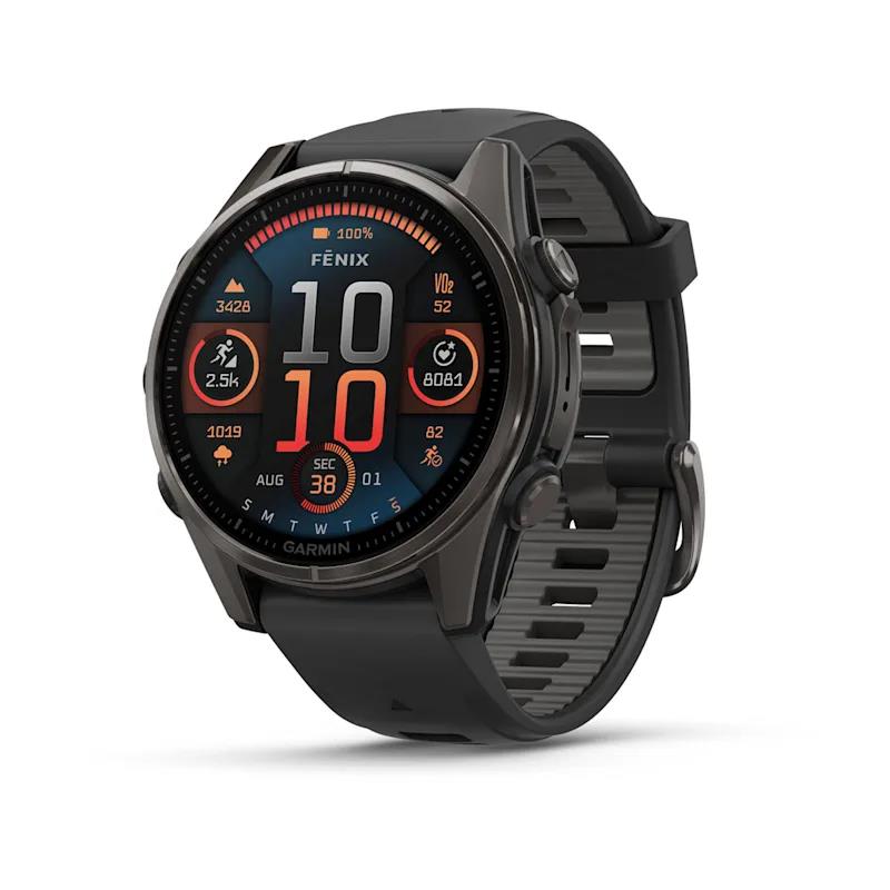 Nutikell Garmin Fenix 8 Sapphire must/hall
