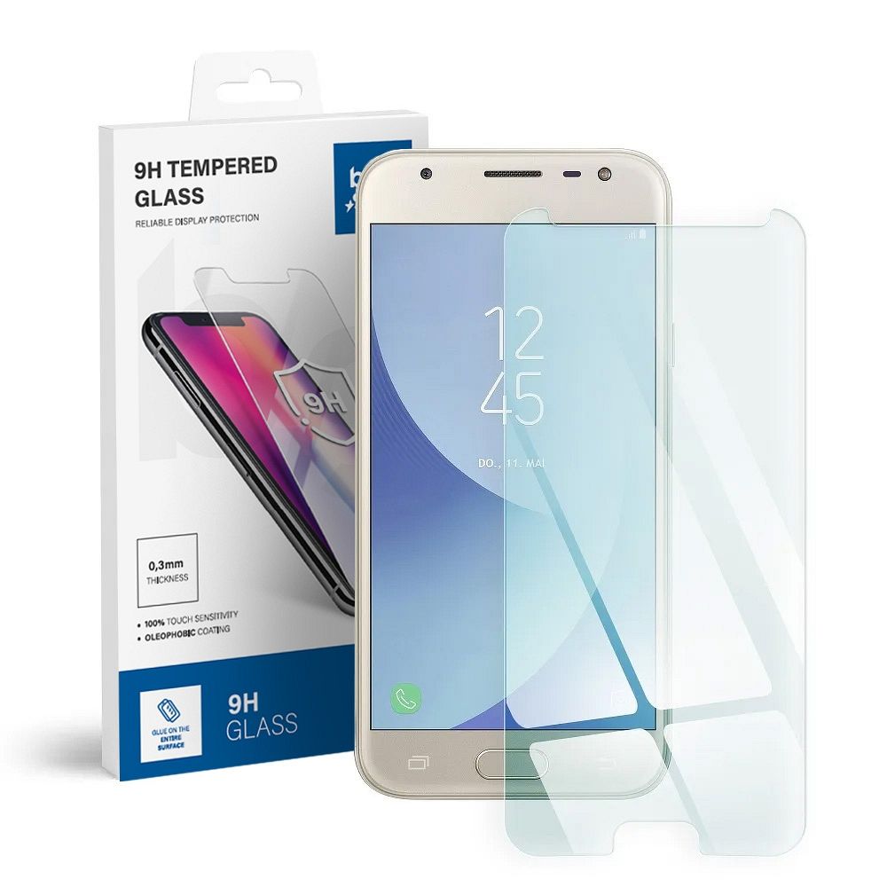 Tempered glass to Samsung Galaxy J3 2017 Blue Star