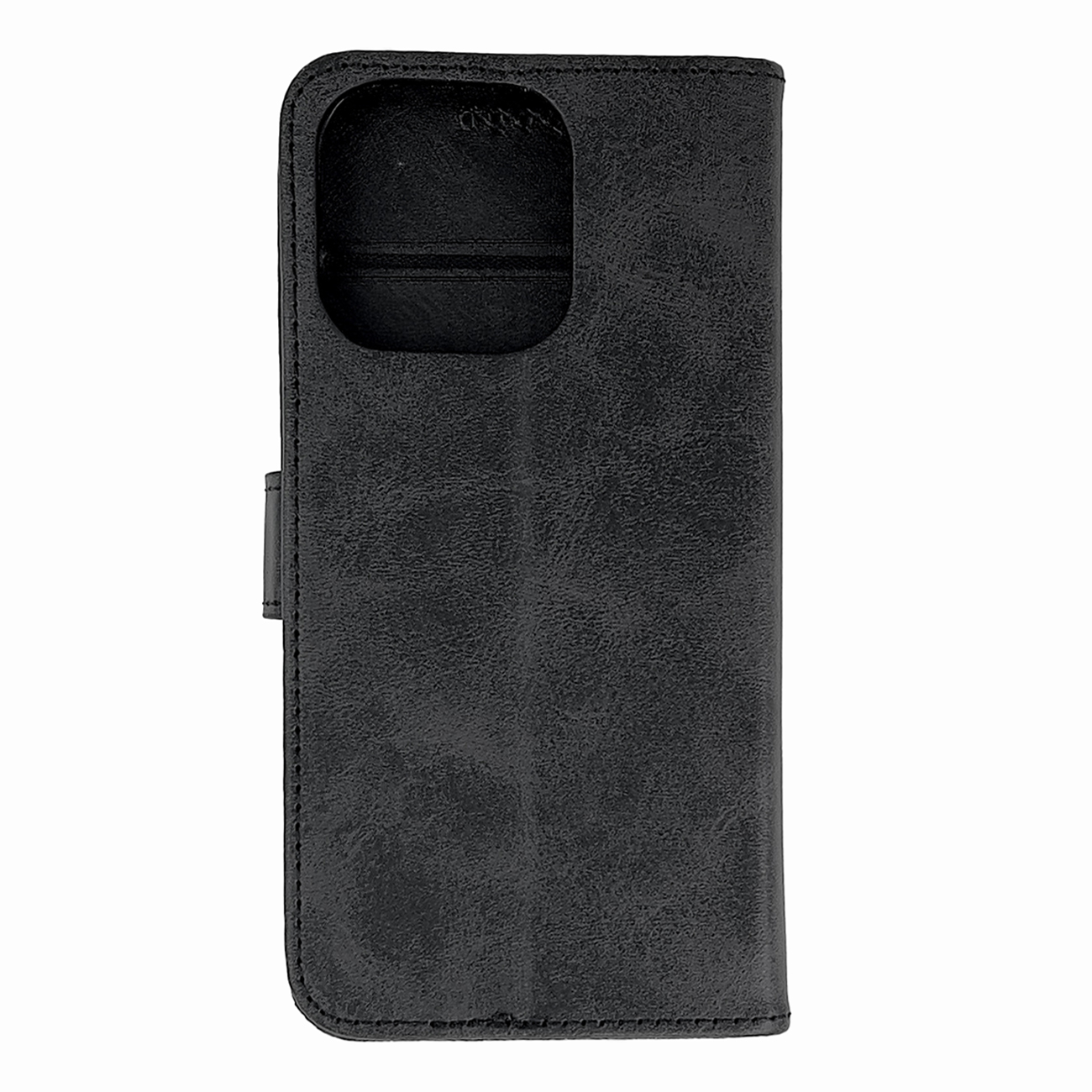 Leather Book Ümbris jaoks iPhone 16 Pro Max - must