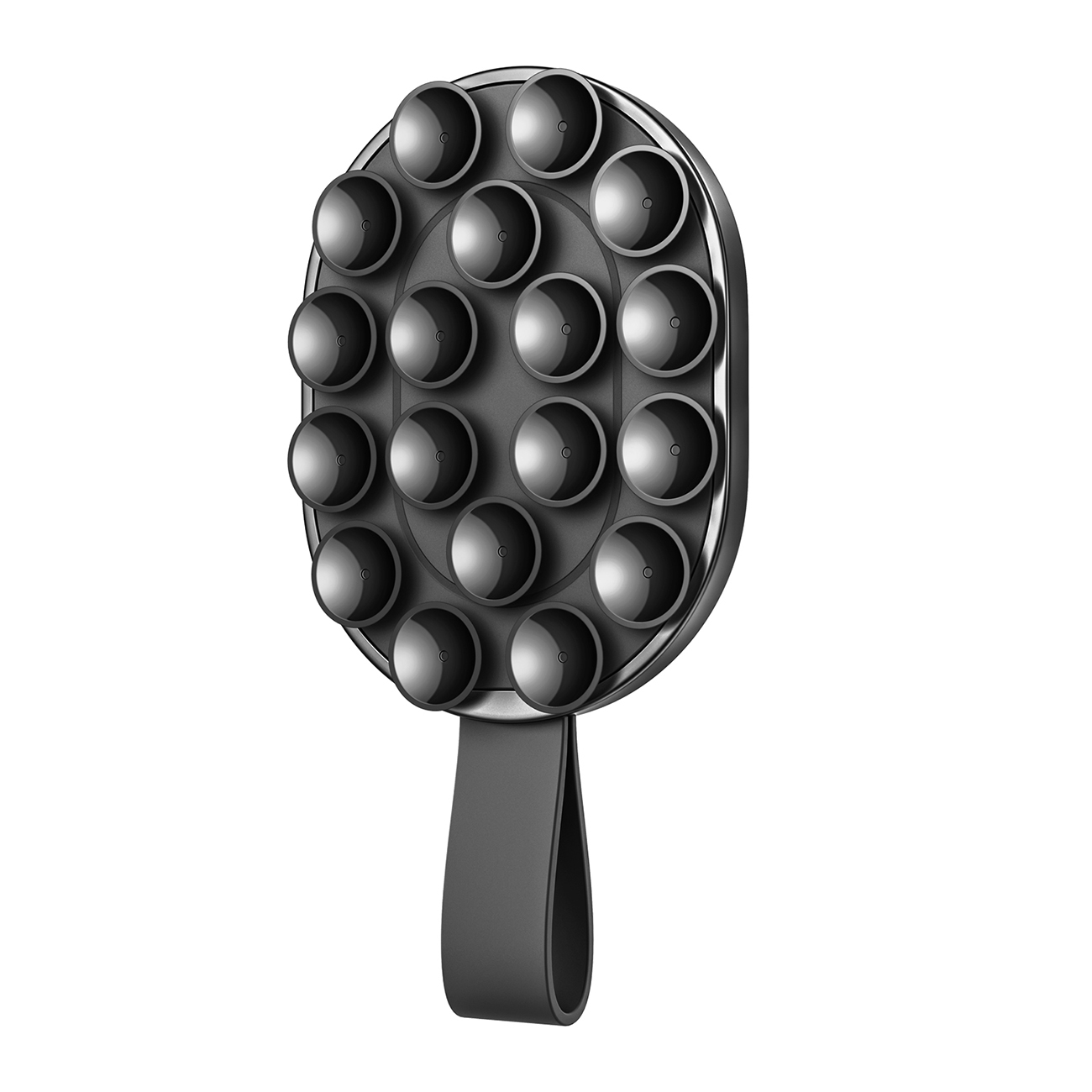 Joyroom JR-ZS393-S magnetiline hoidja koos suction cups jaoks 4.7-7" phone - must
