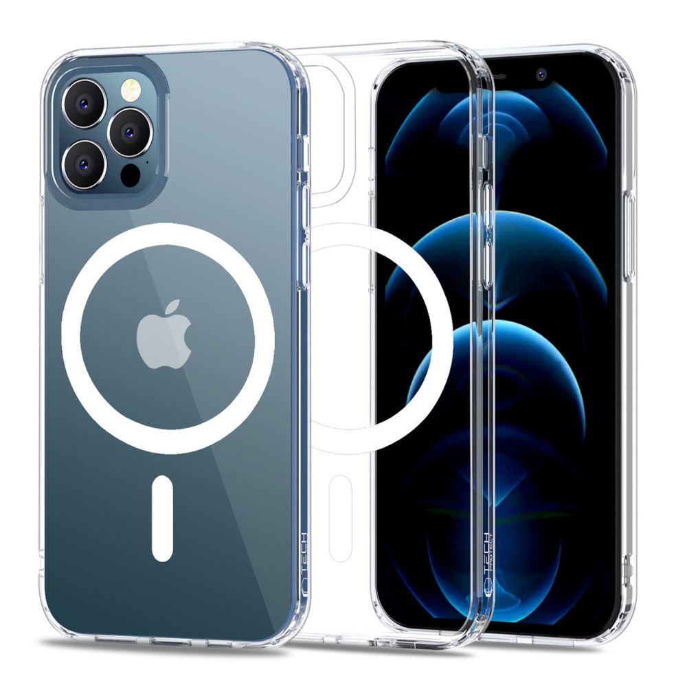 Tech-Protect MagMat MagSafe Ümbris jaoks iPhone 12 / 12 Pro - Clear