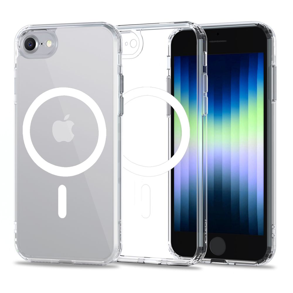 Tech-Protect MagMat MagSafe Ümbris jaoks iPhone 7 / 8 / SE 2020 / 2022 - läbipaistev